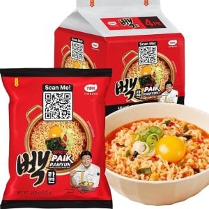 Moduba빽라면 4봉지