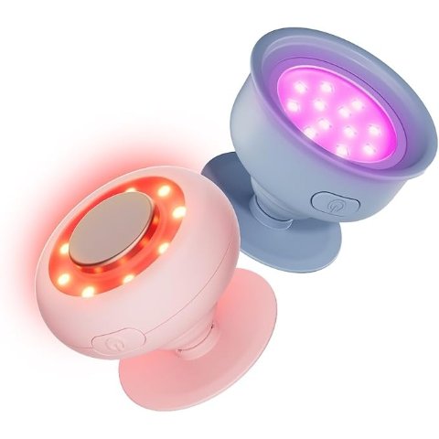Moduba레드 라이트 테라피 페이스 & 바디 세트 Bye Acne Pro + 2-in-1 스킨케어 미니 LED 뷰티 디바이스