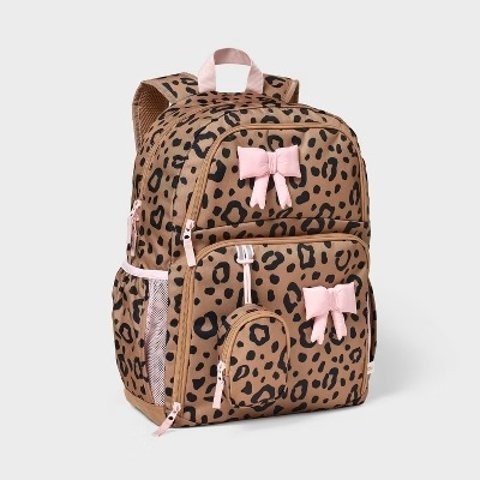 ModubaCat & Jack™ 키즈 17인치 레오파드 백팩