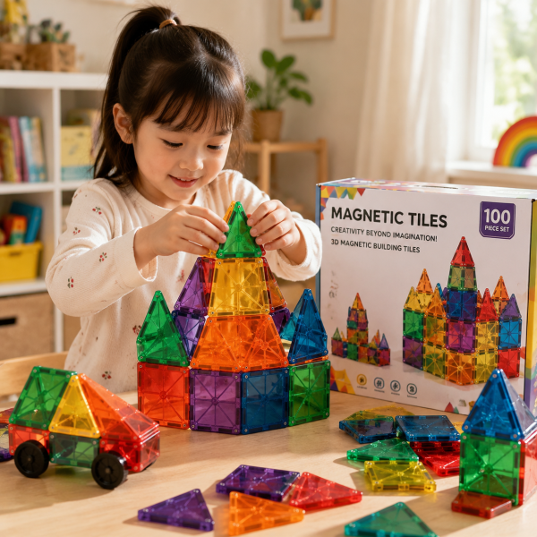 키즈 장난감 블록 최저 $11.26부터!Magna-Tiles 타일 자석 블록 장난감 최대 44% 프라임 할인 🧩