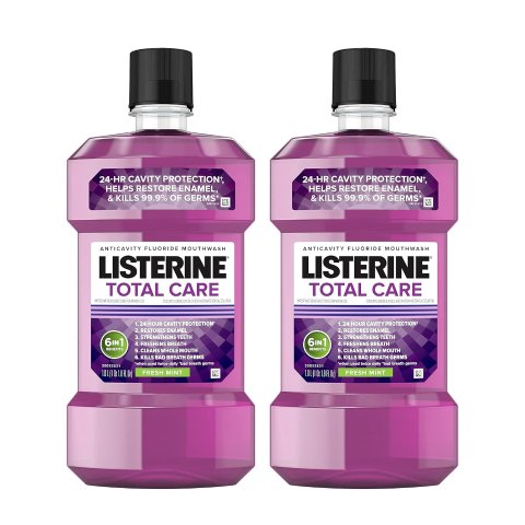 ModubaListerine 토탈 케어 충치 예방 구강청결제