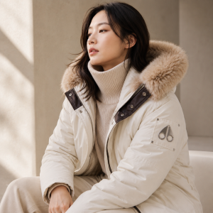 여성 숏다운 패딩 $299