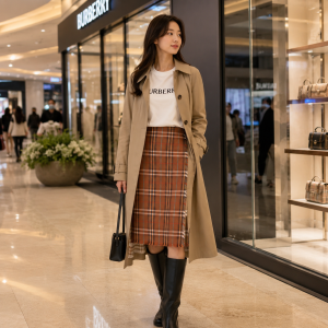 버버리 로고 코튼 티셔츠 $238