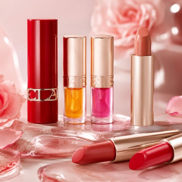 립 컴포트 오일 듀오 $18Clarins 립 메이크업 컬렉션 출시💋