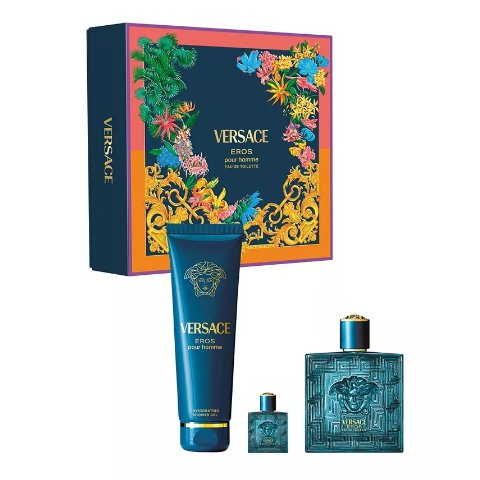 Moduba$178 상당 세트Versace 3피스 에로스 오 드 뚜왈렛 세트