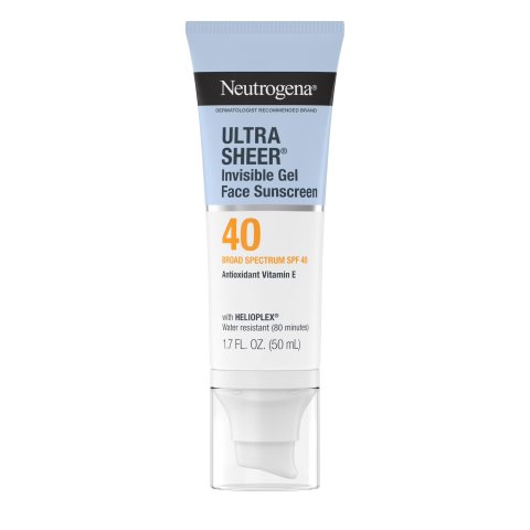 ModubaNeutrogena 울트라 쉬어 인비저블 젤 SPF 40 페이스 선스크린 50ml