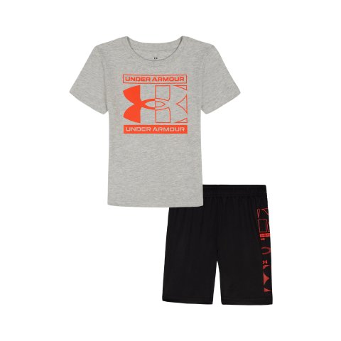 ModubaUnder Armour 키즈 테크 디컨 그래픽 티셔츠 쇼츠 세트