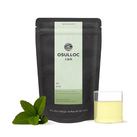 Moduba오설록 세작 퍼스트 플러시 녹차 너트 오키드 20티백 1.41oz