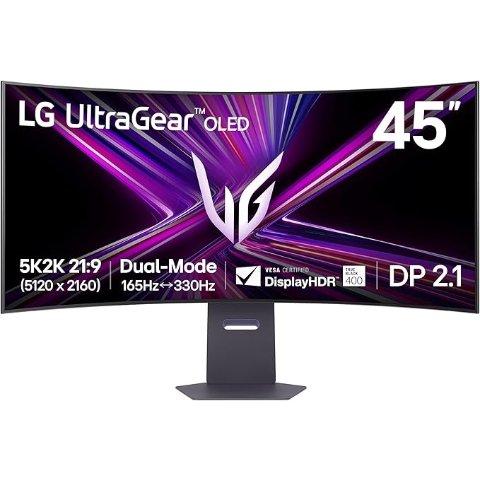 Moduba울트라기어 45인치 5K2K OLED 커브드 게이밍 모니터 165Hz