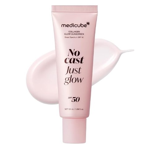 Moduba노 캐스트 저스트 글로우 콜라겐 선크림 SPF 50