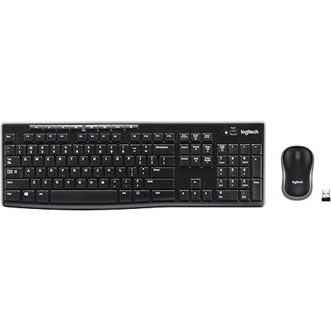 ModubaMK270 무선 키보드 마우스 세트 블랙