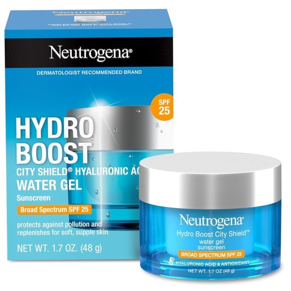 Neutrogena 하이드로 부스트 시티 쉴드 워터젤 SPF25