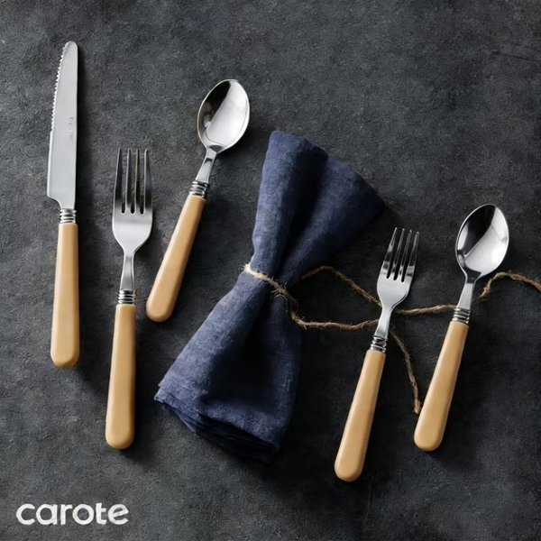Carote 스테인리스 커트러리 20종 세트
