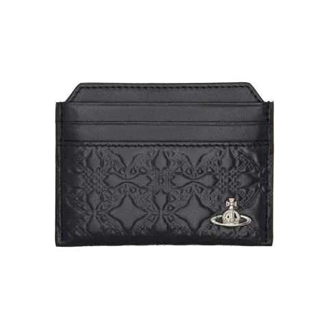 ModubaVivienne Westwood 블랙 슬림 카드 홀더