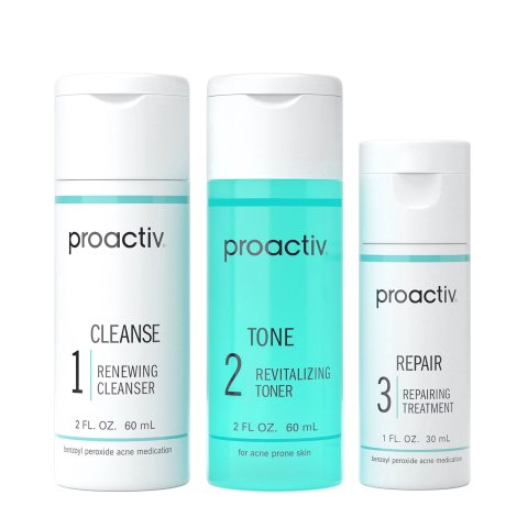 ModubaProactiv 솔루션 3단계 여드름 케어 트리트먼트 시스템 30일 세트