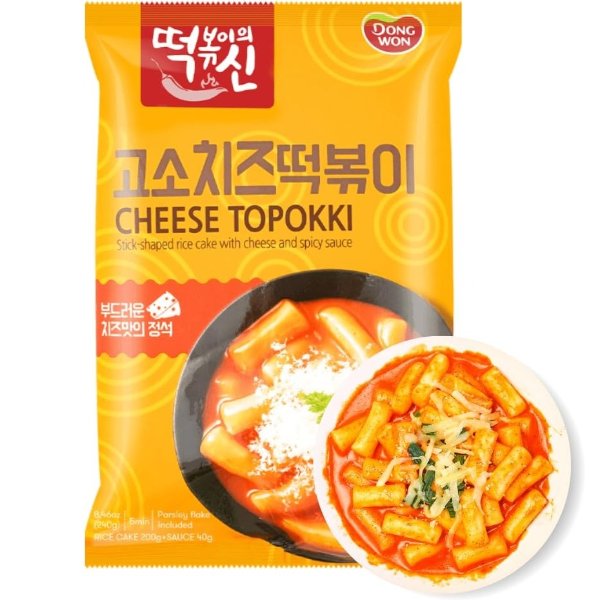 최저가: DONG WON 떡볶이의신 고소치즈 떡볶이