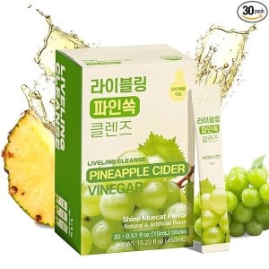 Moduba샤인머스캣맛파인애플 사이다 비니거 드링크 스틱 30포