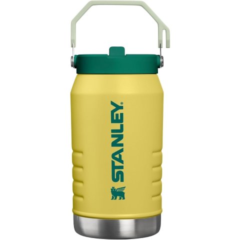 Moduba다포딜 에메랄드Stanley 아이스플로우 2.0 플립 스트로 저그 핸들형 64oz