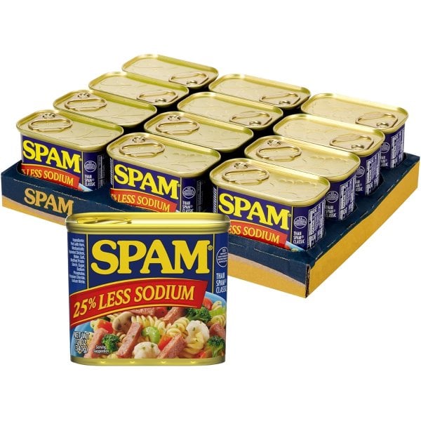 SPAM 저염 햄 12캔