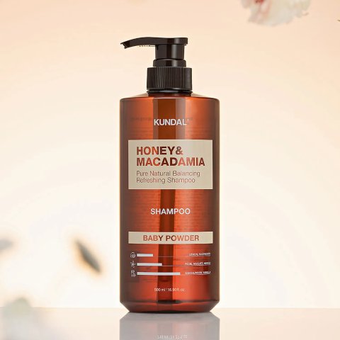 Moduba쿤달 허니 앤 마카다미아 네이처 샴푸 500ml