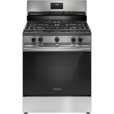 ModubaFrigidaire 30인치 5구 5.1큐빅피트 프리스탠딩 가스레인지 스테인리스 FCRG3052BS
