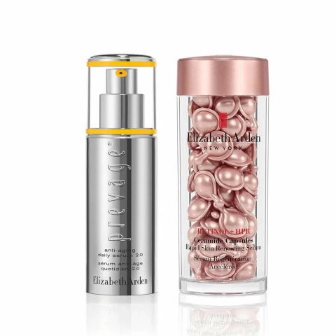 Moduba$211 상당 세트레티놀 + HPR 세라마이드 캡슐 & PREVAGE 안티에이징 데일리 세럼 2.0 세트
