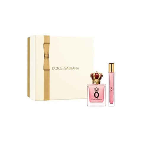 ModubaDolce&Gabbana Q 오 드 퍼퓸 여성 기프트 세트 1.7oz + 0.33oz
