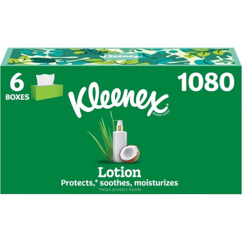 Moduba섭스크라이브 주문 시 25% 할인쿠폰Kleenex 코코넛 오일 로션 미용티슈 6팩