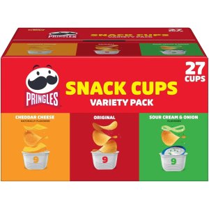Pringles 스낵컵 버라이어티 팩 27개입