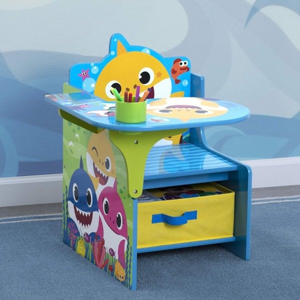 최저가: Delta Children 아기 상어 책상 의자 세트