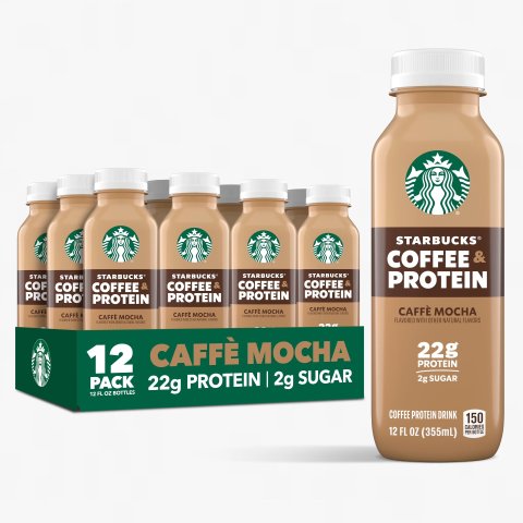 ModubaStarbucks 커피 & 프로틴 클래식 모카 12팩