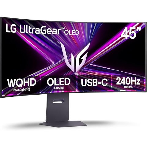 Moduba울트라기어 45인치 WQHD OLED 커브드 게이밍 모니터 240Hz 