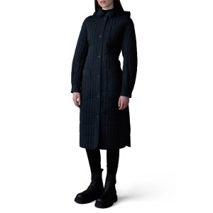 ModubaMackage 타도카 다운 & 페더 롱 후드 코트