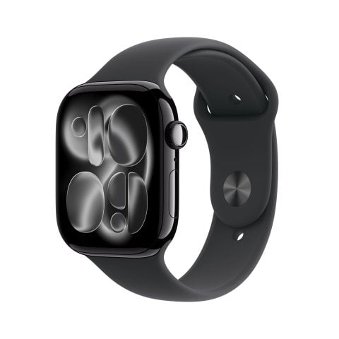 ModubaApple Watch Series 11 GPS 46mm 제트 블랙 알루미늄 케이스
