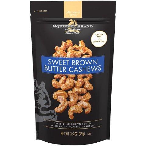 Moduba첫 Subscribe & Save 주문 15% 할인Squirrel Brand 스위트 브라운버터 캐슈넛 3.5oz