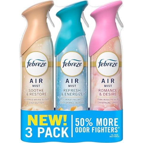 ModubaFebreze 에어 미스트 방향제 8.1oz 3개입
