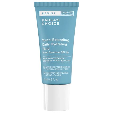 ModubaPaula s Choice RESIST 유스 익스텐딩 데일리 하이드레이팅 플루이드 SPF50, 15ml