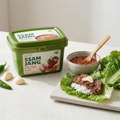 Moduba전라남도 순한맛 쌈장 양념소스 500g