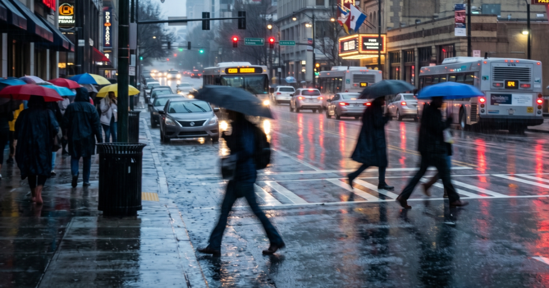 Atlanta rainy weekend