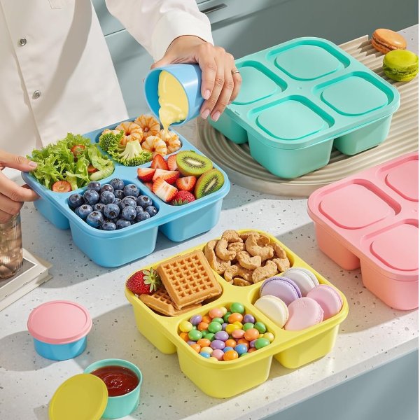 유리 밀폐용기 40종 세트 $43.99🍱Canfanni 도시락통·밀폐용기 최대 40% 할인