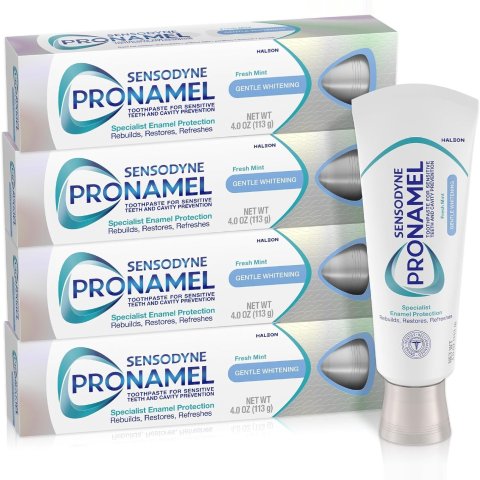 Sensodyne 프로나멜 젠틀 화이트닝 치약 4팩