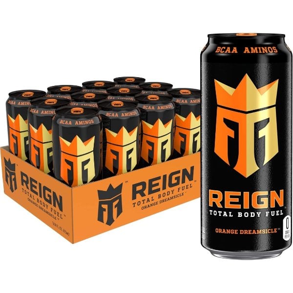 Reign 오렌지 드림시클 에너지 드링크 12팩