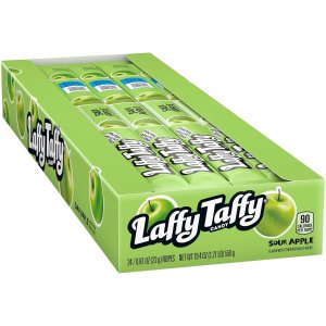 Laffy Taffy 사과맛 롤 캔디 24개입