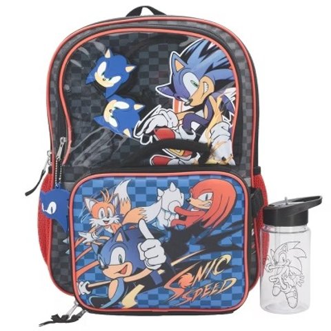ModubaSonic the Hedgehog 16인치 백팩 HP 세트 블루