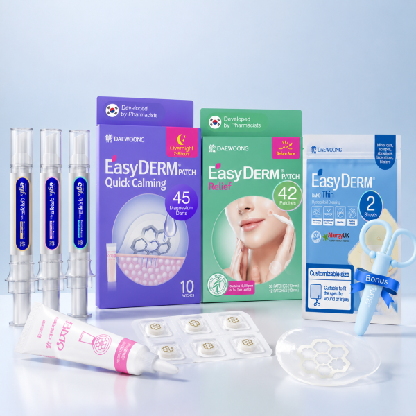 한국 약국 10년 연속 판매 1위, $6.64~Easyderm 여드름패치 & (신제품) EGFx 앰플 최대 52% 할인 🔥