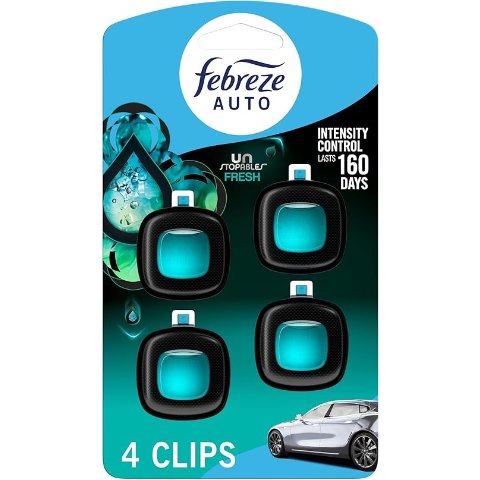 ModubaFebreze 차량용 방향제 0.07fl oz 4개입