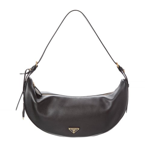 Prada 데미룬 라지 레더 호보백