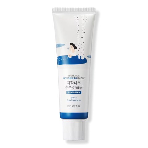 Moduba1개 구매 시 추가 1개 50% 할인ROUND LAB 자작나무 수분 UVLOCK 선크림 SPF45