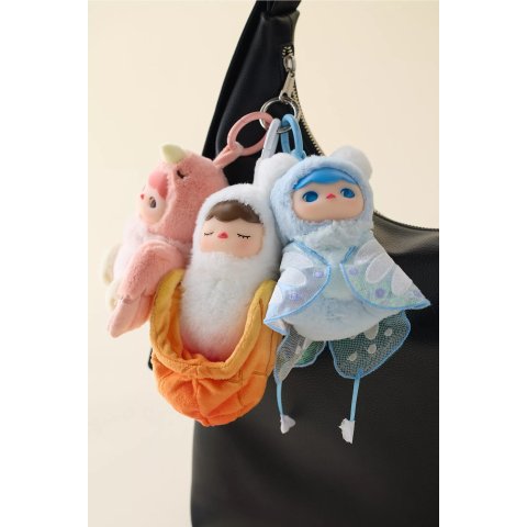 ModubaPOP MART PUCKY 포레스트 파티 시리즈 블라인드박스 플러시 키링