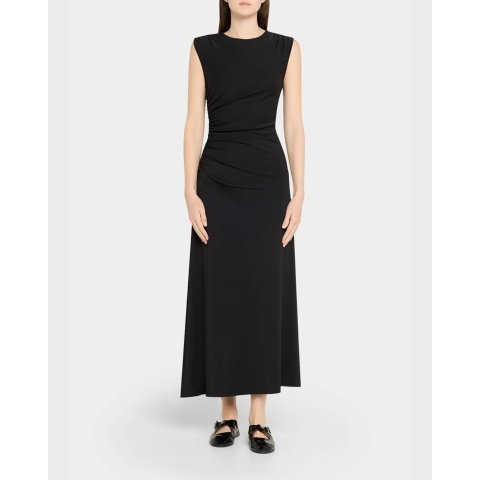 ModubaProenza Schouler Mimi 셔링 크레이프 드레스